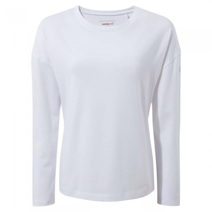 Front - Craghoppers Womens/Ladies Nosilife Sami Long-Sleeved T-Shirt