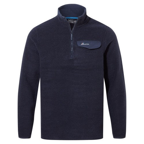 Front - Craghoppers Mens Edwin Half Zip Fleece