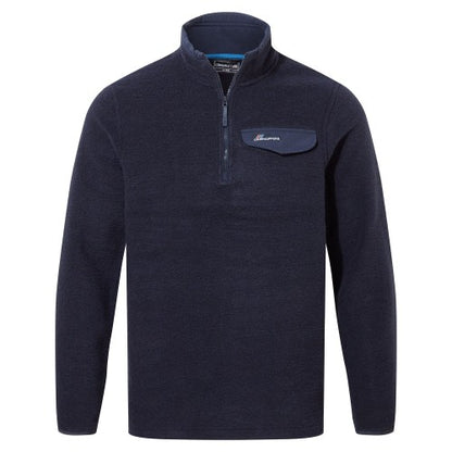 Front - Craghoppers Mens Edwin Half Zip Fleece