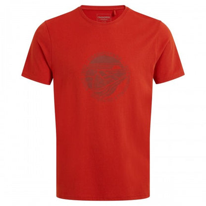 Front - Craghoppers Mens Lucent Sunset Short-Sleeved T-Shirt