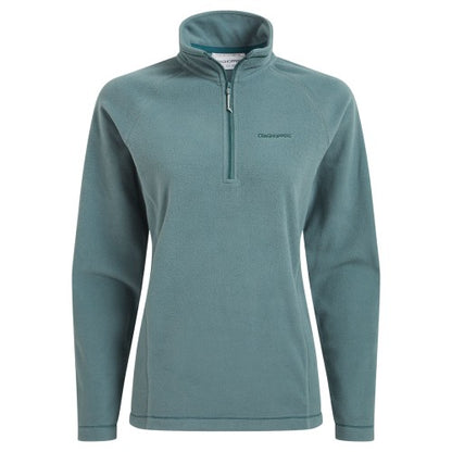 Spiced Apricot - Front - Craghoppers Womens-Ladies Nation Trust Miska Half Zip Fleece Top