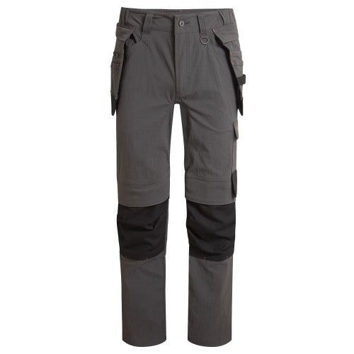Front - Craghoppers Mens Sheffield Holster Stretch Work Trousers