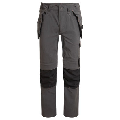 Front - Craghoppers Mens Sheffield Holster Stretch Work Trousers