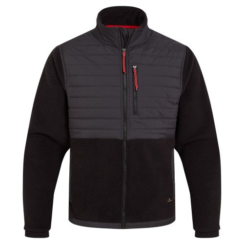 Front - Craghoppers Mens Montadale Colour Block Insulated Hybrid Jacket