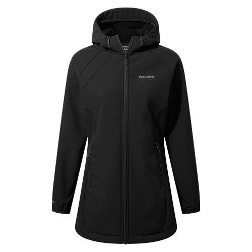 Front - Craghoppers Womens/Ladies Gwen Hooded Soft Shell Jacket
