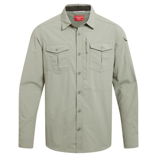 Front - Craghoppers Mens Adventure III Nosilife Long-Sleeved Shirt