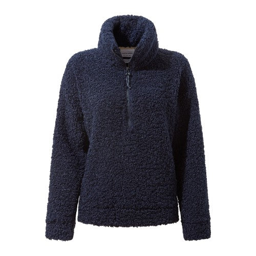 Front - Craghoppers Womens/Ladies Ciara Half Zip Fleece Top