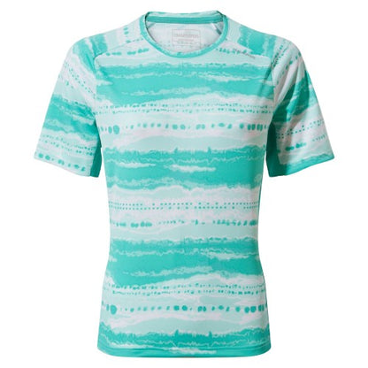 Front - Craghoppers Womens/Ladies Dynamic Pro Ocean Short-Sleeved T-Shirt