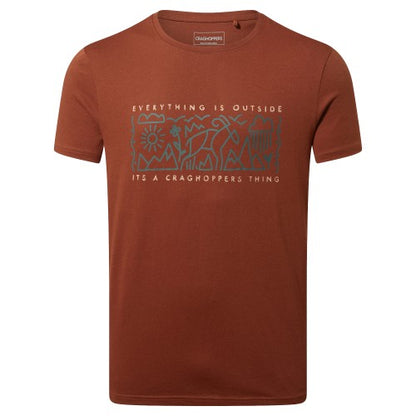 Front - Craghoppers Mens Lucent Short-Sleeved T-Shirt
