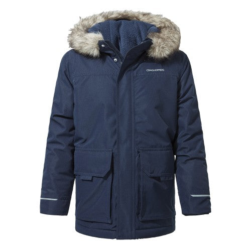 Front - Craghoppers Childrens/Kids Corrib Breathable Waterproof Jacket