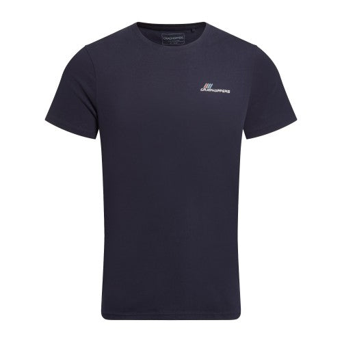 Front - Craghoppers Mens Lucent II Logo Back Print Short-Sleeved T-Shirt