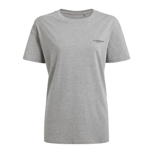 Front - Craghoppers Womens/Ladies Yago Landscape Back Print Short-Sleeved T-Shirt