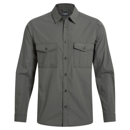 Front - Craghoppers Mens Kiwi II Long-Sleeved Shirt
