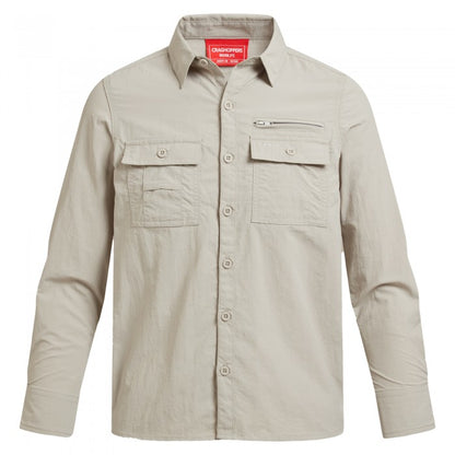 Front - Craghoppers Childrens/Kids Adventure Nosilife Long-Sleeved Shirt