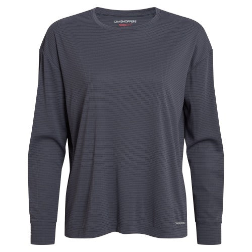 Front - Craghoppers Womens/Ladies Nosilife Long-Sleeved T-Shirt