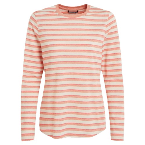 Front - Craghoppers Womens/Ladies Akona Striped Nosilife Long-Sleeved T-Shirt
