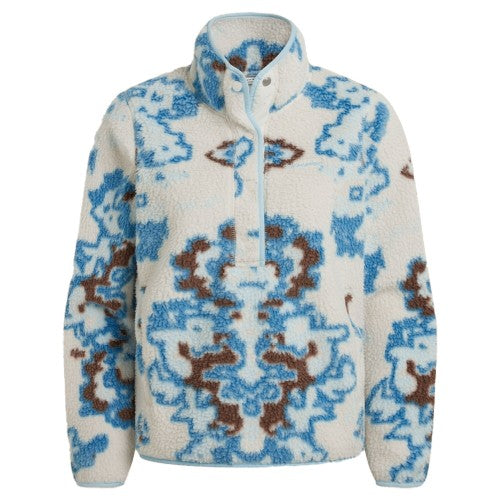 Front - Craghoppers Womens/Ladies National Trust Rosemary II Abstract Overhead Fleece Top