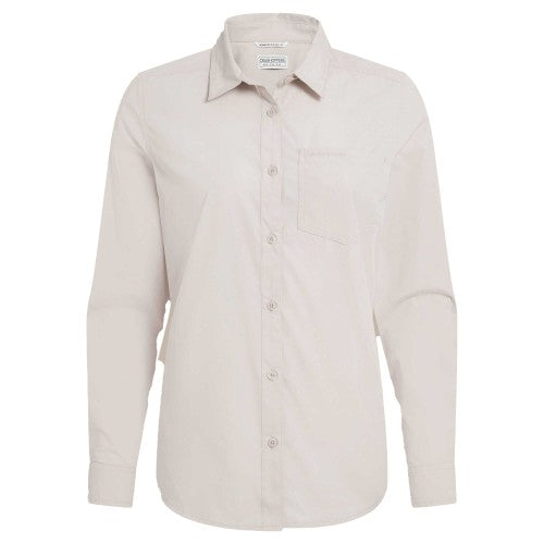 Front - Craghoppers Womens/Ladies Kiwi III Long-Sleeved Shirt