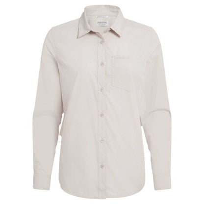 Front - Craghoppers Womens/Ladies Kiwi III Long-Sleeved Shirt