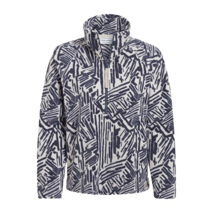 Front - Craghoppers Womens/Ladies Annjela Graphic Print Half Zip Fleece Top