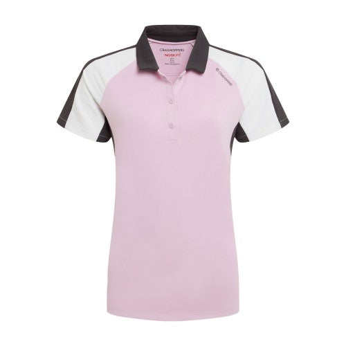Front - Craghoppers Womens/Ladies Hazelmere Nosilife Short-Sleeved Golf Polo Shirt