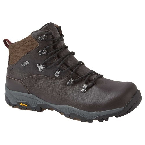 Front - Craghoppers Mens Lite NewHide Full Grain Leather Walking Boots