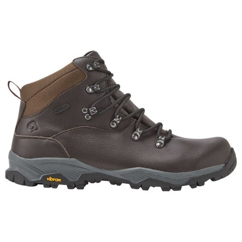Front - Craghoppers Mens Lite NewHide Full Grain Leather Walking Boots