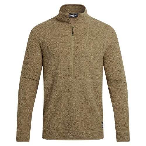Front - Craghoppers Mens Compresslite Half Zip Fleece Top