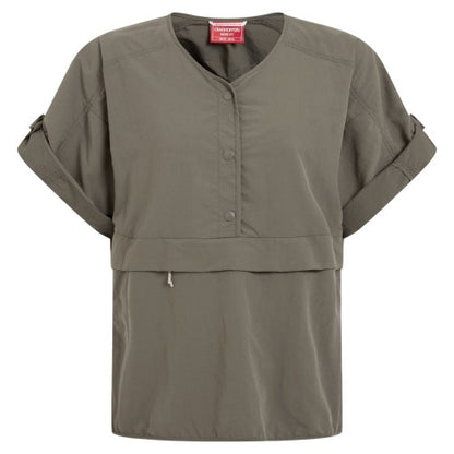 Front - Craghoppers Womens/Ladies Medina Nosilife Overhead Short-Sleeved Shirt