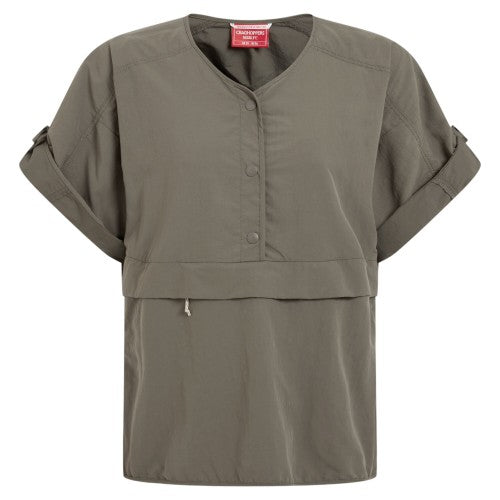 Front - Craghoppers Womens/Ladies Medina Nosilife Overhead Short-Sleeved Shirt