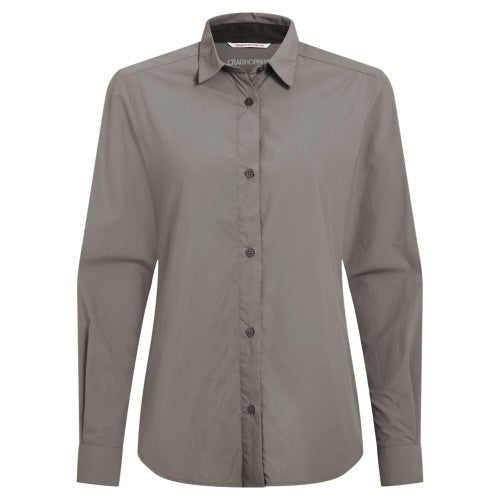 Front - Craghoppers Womens/Ladies Alma Nosilife Long-Sleeved Shirt
