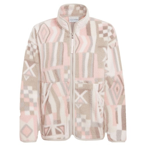 Front - Craghoppers Womens/Ladies Dante Patterned Full Zip Fleece Jacket