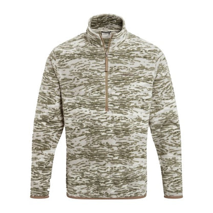 Front - Craghoppers Mens National Trust Irt Print Fleece Top