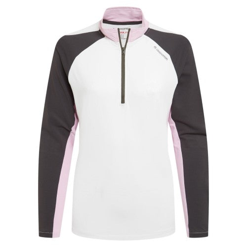 Front - Craghoppers Womens/Ladies Nosilife Half Zip Golf Top