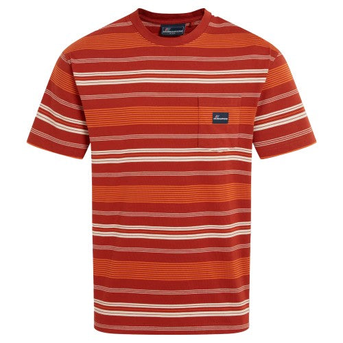 Front - Craghoppers Mens Pointer Striped Short-Sleeved T-Shirt