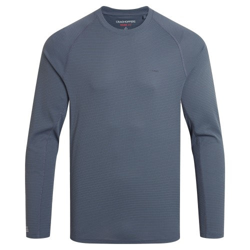 Front - Craghoppers Mens SolarShield+ Nosilife Long-Sleeved T-Shirt
