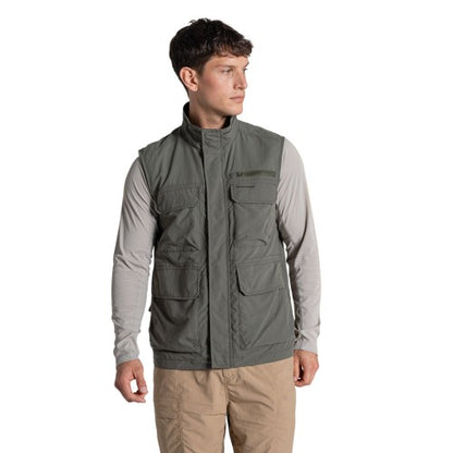 Front - Craghoppers Mens Adventure V Nosilife Gilet