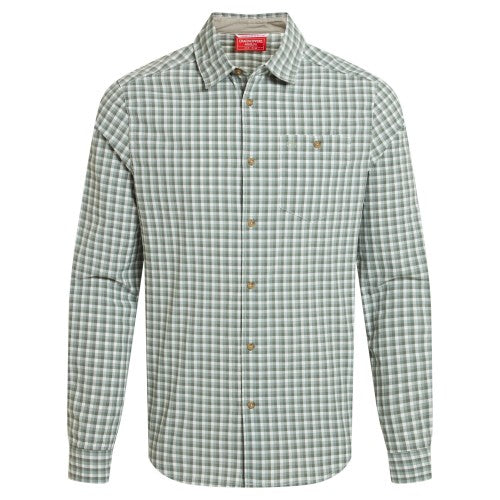 Front - Craghoppers Mens Checked Nosilife Shirt