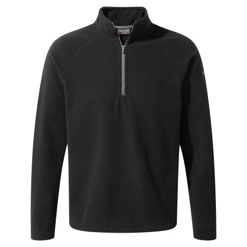 Front - Craghoppers Mens Expert Basecamp Half Zip Microfleece Top