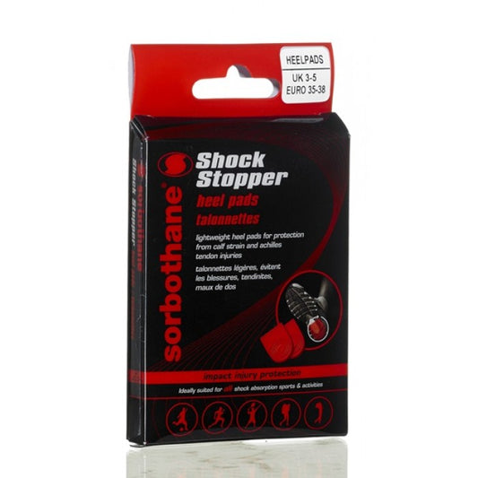 Red - Front - Sorbothane Shock Stopper Insoles