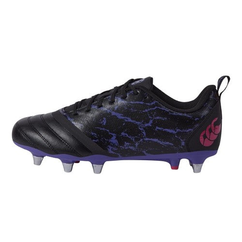 Front - Canterbury Childrens/Kids Stampede Team Soft Ground Rugby Boots