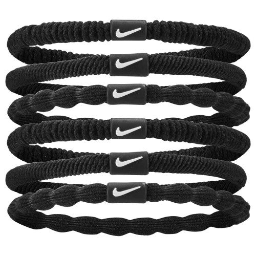 Front - Nike 2024 Flex Hair Ties (Pack of 6)