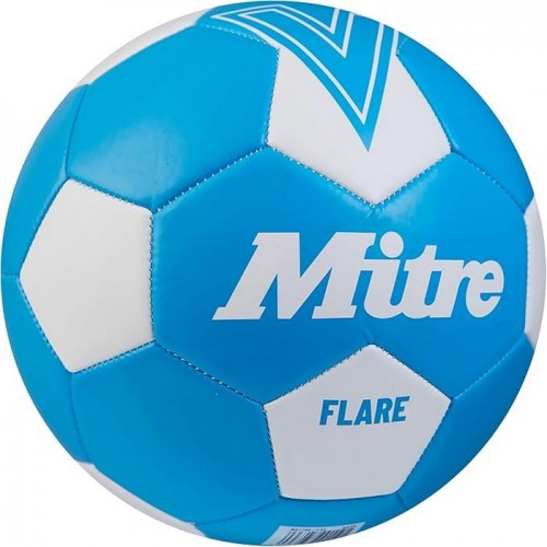 Fluorescent Blue-White - Back - Mitre Flare 2024 Football