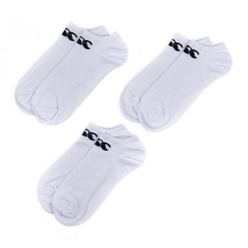 Front - Canterbury Unisex Adult Trainer Socks (Pack of 3)