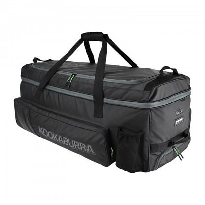 Front - Kookaburra 2025 Pro Players Cricket Wheeled Duffel Bag