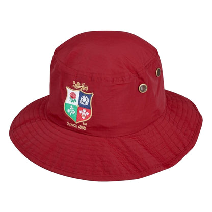 Red - Front - Canterbury British & Irish Lions Wide Brim Bucket Hat