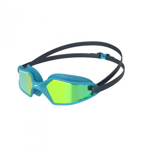 Front - Speedo Childrens/Kids Hydropulse Mirror Swimming Goggles