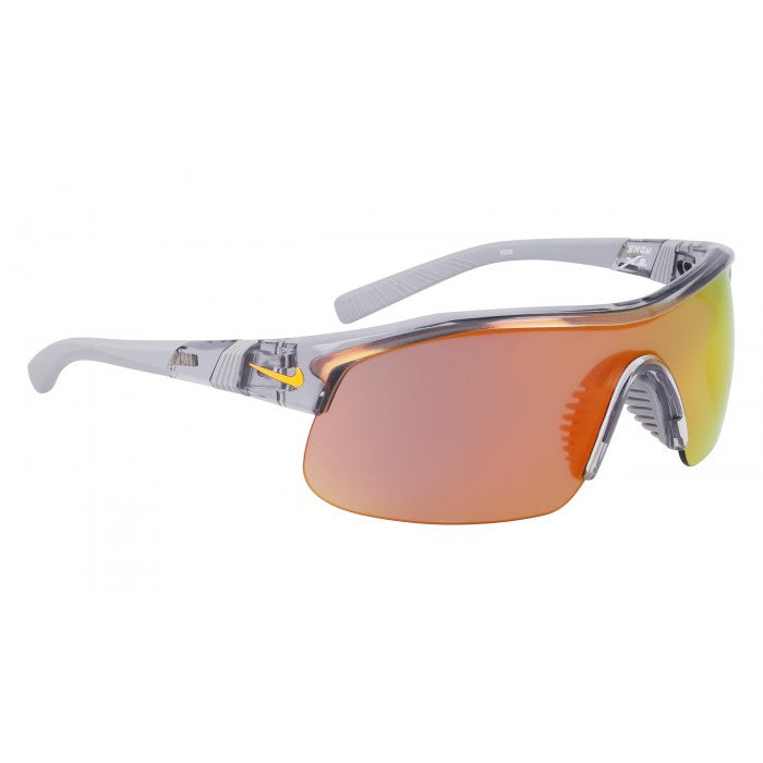 Wolf Grey-Orange - Back - Nike Show X1 Shiny Sunglasses