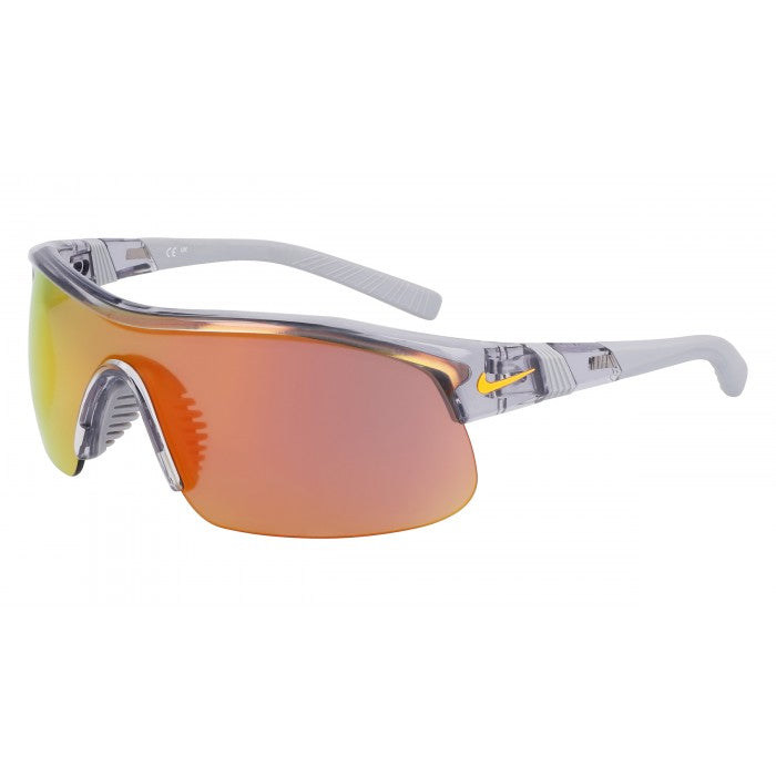 Wolf Grey-Orange - Side - Nike Show X1 Shiny Sunglasses