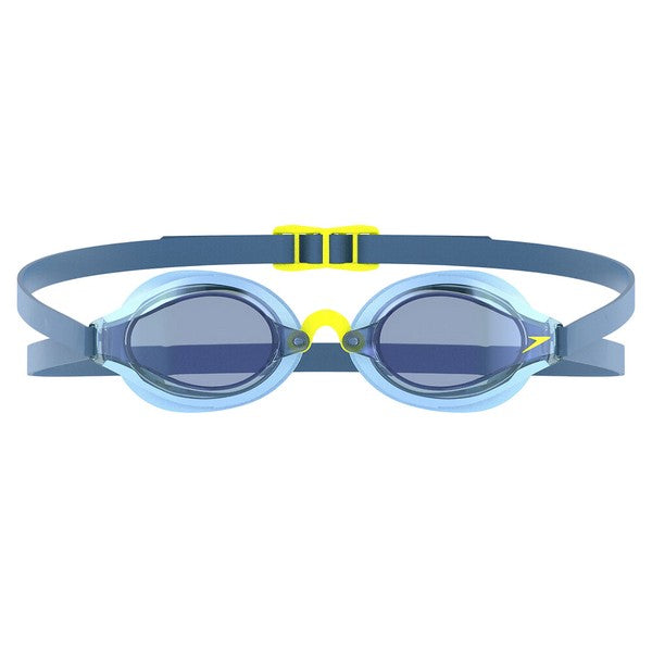 Blue - Back - Speedo Unisex Adult Fastskin Speedsocket 2.0 Mirrored Swimming Goggles